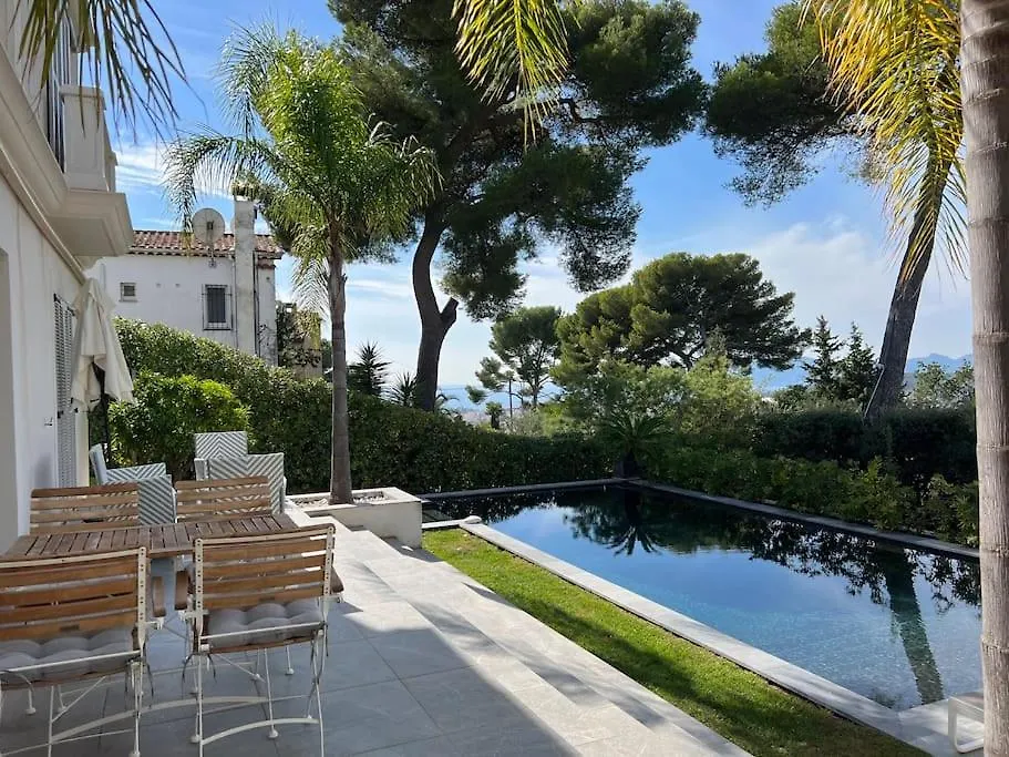 Villa Lion, Gorgeous Villa In Le Cannet Overlooking Cannes